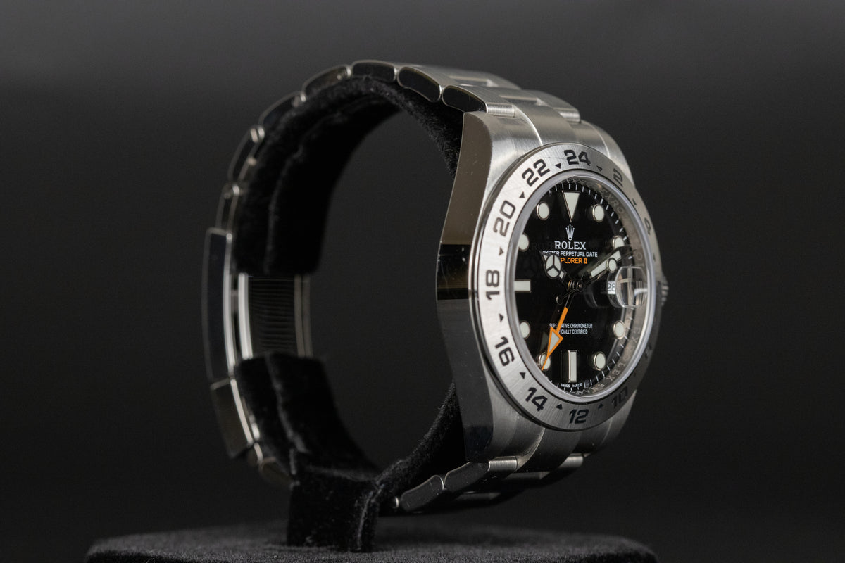 Rolex<br>216570 Explorer II Black Dial