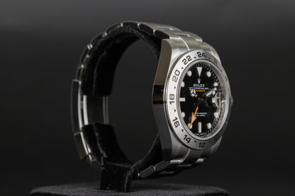 Rolex 216570 Explorer II Black Dial