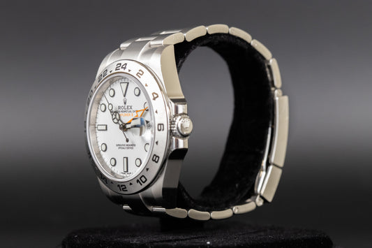 Rolex<br>216570 Explorer II White Dial