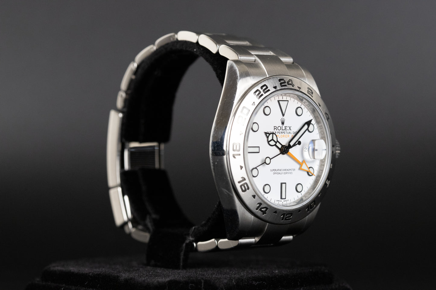 Rolex 216570 Explorer II White Dial