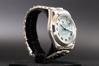 Rolex<br>218206 DayDate II Ice Blue Roman Numeral Dial