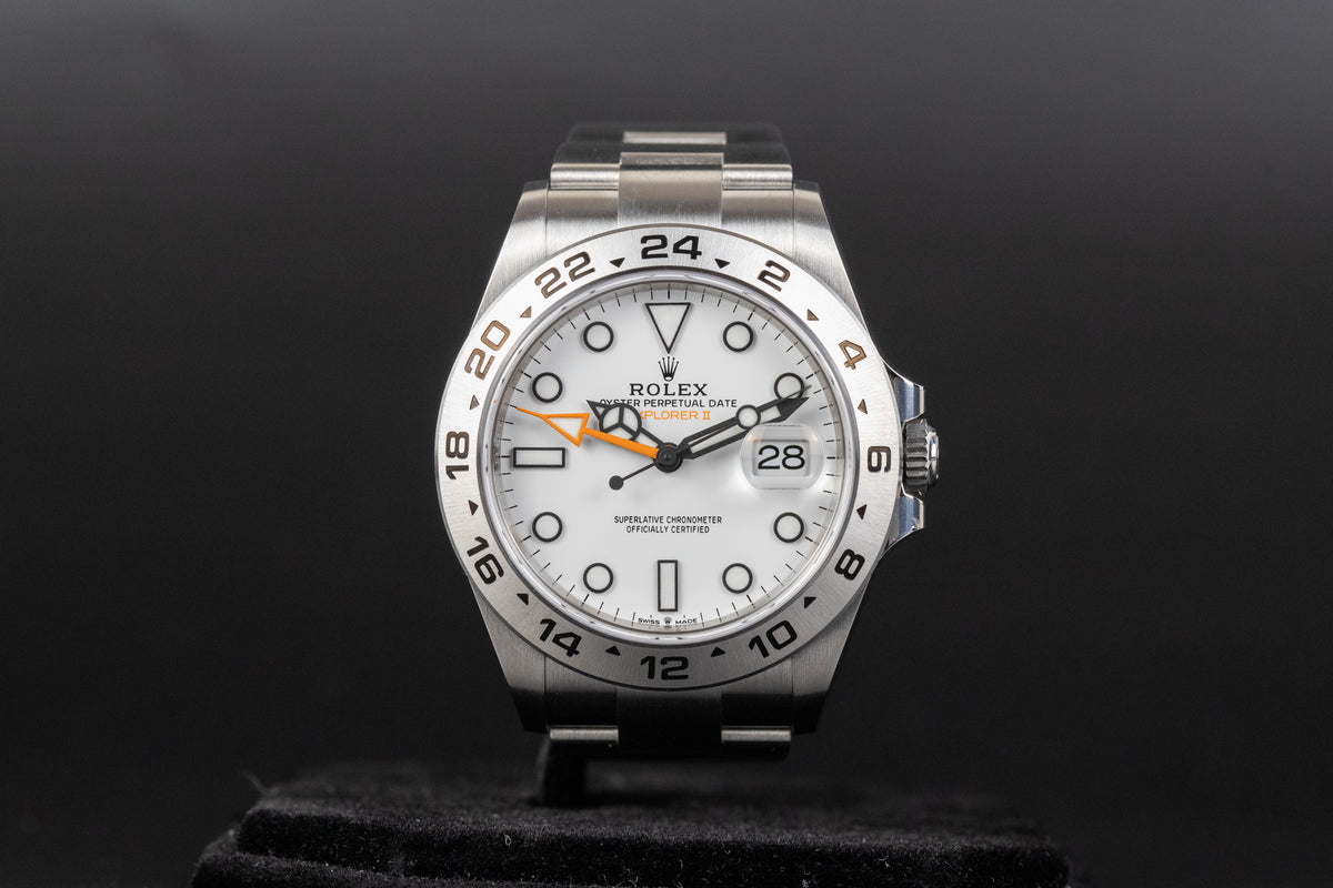 Rolex<br>226570 Explorer II White Dial