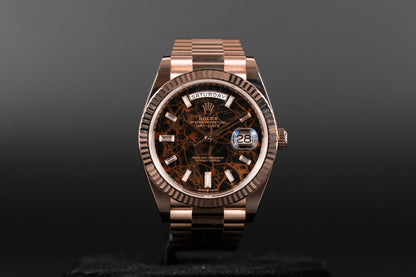 Rolex 228235 DayDate 40 Eisenkiesel Diamond Dial