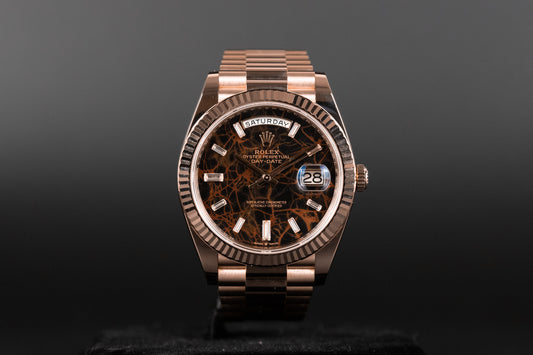 Rolex 228235 DayDate 40 Eisenkiesel Diamond Dial