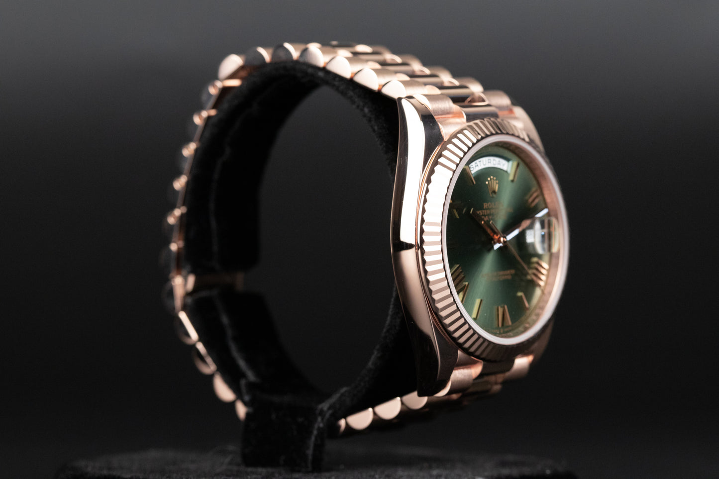 Rolex 228235 DayDate 40 Olive Green Dial