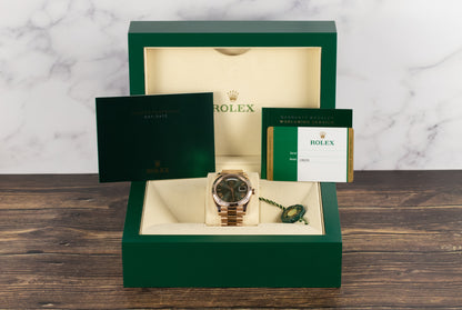 Rolex 228235 DayDate 40 Olive Green Dial