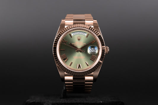 Rolex 228235 DayDate 40 Olive Green Dial
