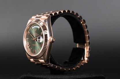 Rolex 228235 DayDate 40 Olive Green Dial