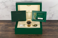 Rolex<br>228238 DayDate 40 Black Diagonal Motif Dial