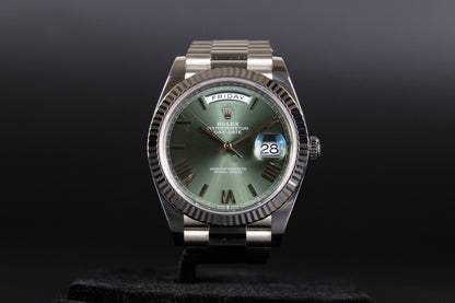 Rolex 228239 DayDate 40 Green Dial