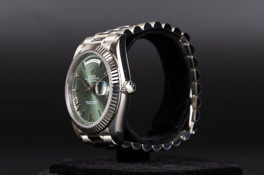 Rolex 228239 DayDate 40 Green Dial