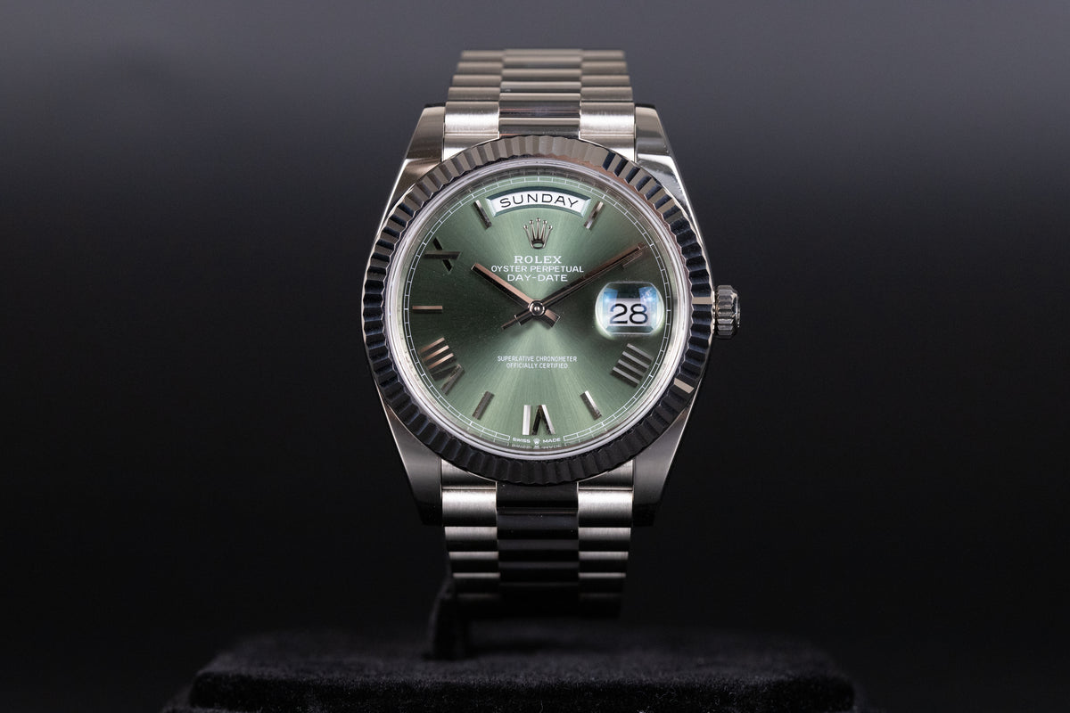 Rolex<br>228239 DayDate 40 Green Dial