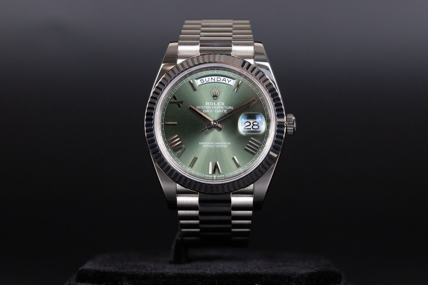 Rolex 228239 DayDate 40 Green Dial