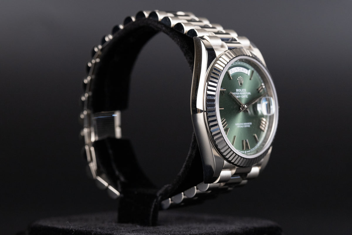 Rolex<br>228239 DayDate 40 Green Dial