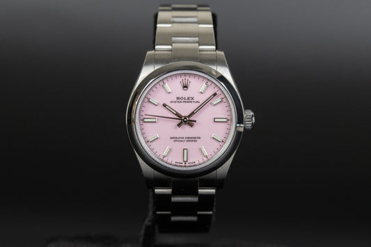 Rolex 277200 Oyster Perpetual 31mm Pink Dial