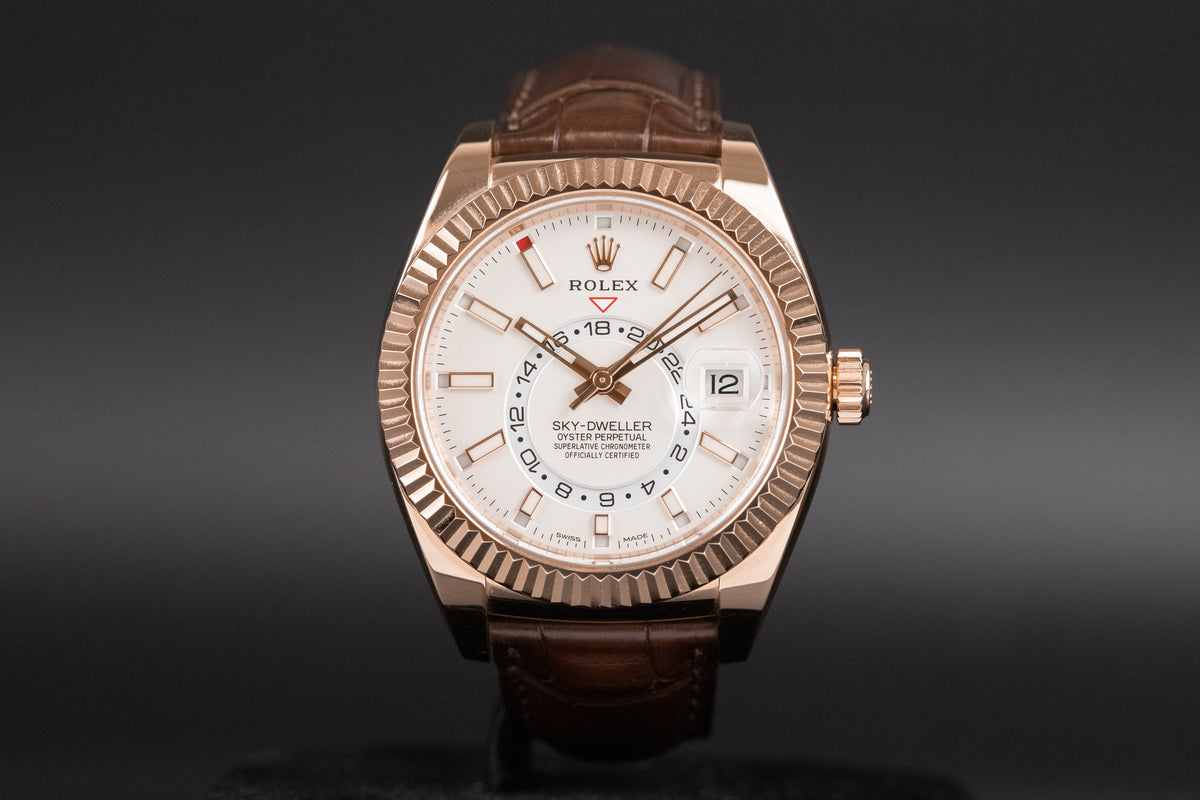 Rolex<br>326135 Sky-Dweller White Dial
