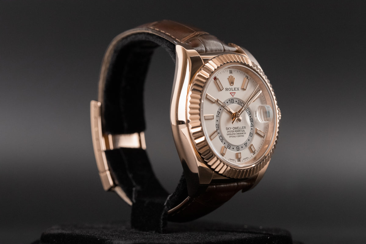 Rolex<br>326135 Sky-Dweller White Dial