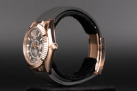 Rolex<br>326235 Sky-Dweller Oysterflex Rhodium Dial