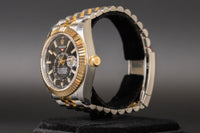 Rolex<br>326933 Sky-Dweller SS/18k Black Dial