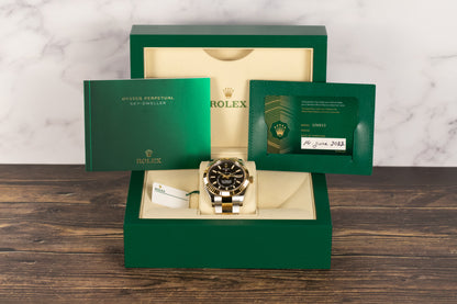 Rolex 326933 Sky-Dweller SS/18k Black Dial