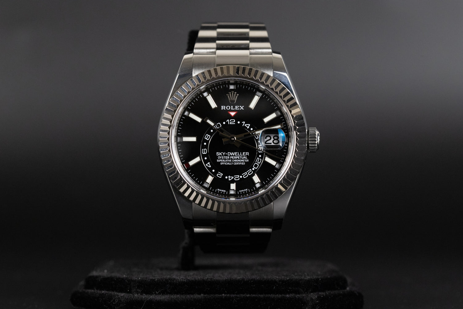 Rolex 326934 Sky-Dweller Black Dial