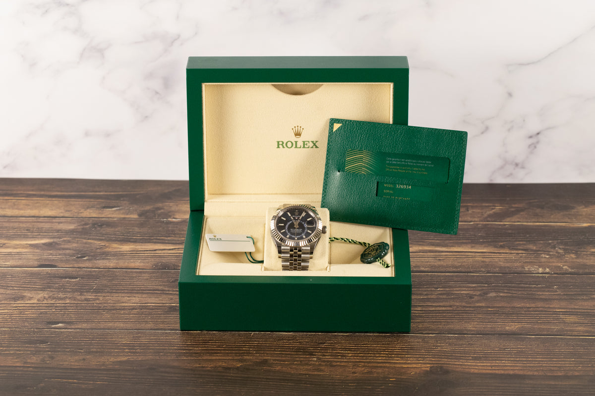 Rolex<br>326934 Sky-Dweller Blue Dial