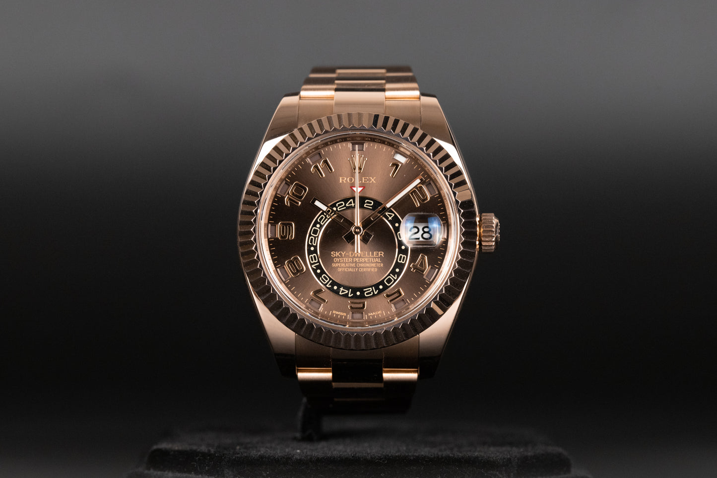 Rolex 326935 Sky-Dweller Chocolate Arabic Dial