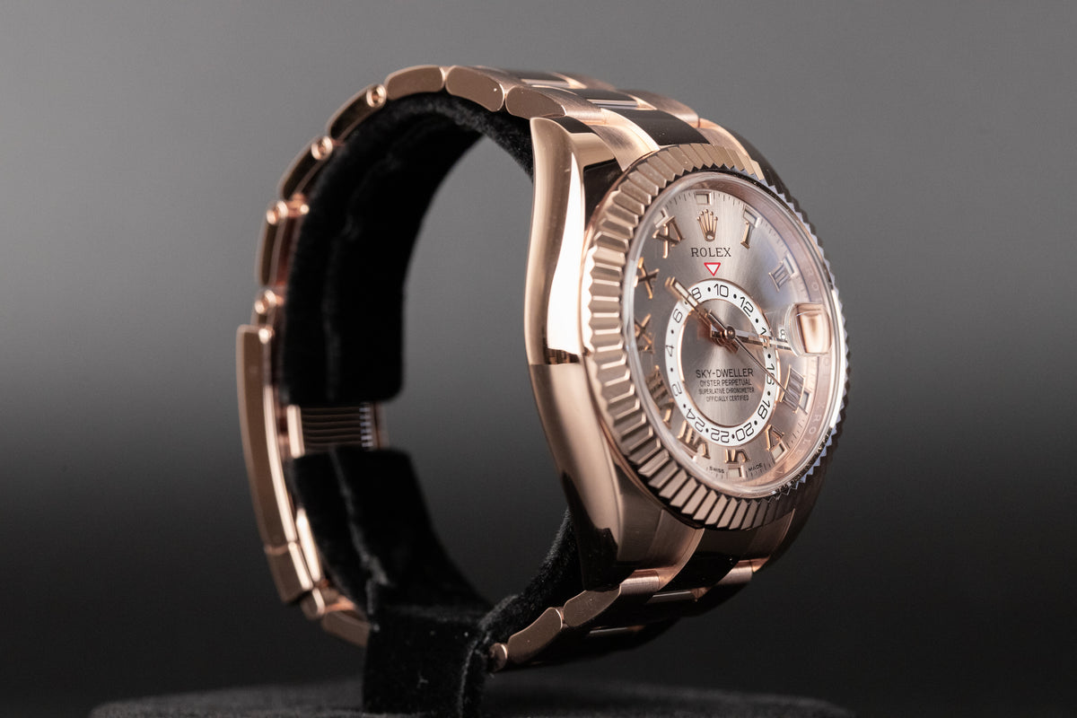 Rolex<br>326935 Sky-Dweller Sundust Dial