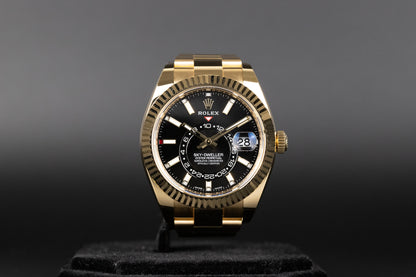 Rolex<br>326938 Sky-Dweller Black Dial