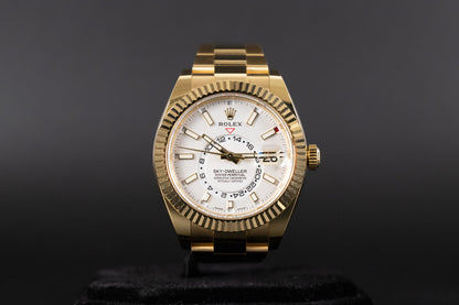 Rolex 326938 Sky-Dweller White Dial