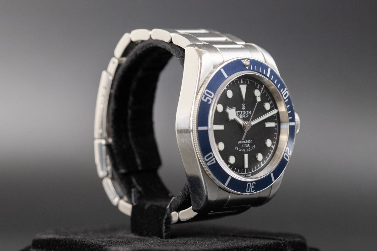 Tudor<br>79220B Black Bay Blue Rose