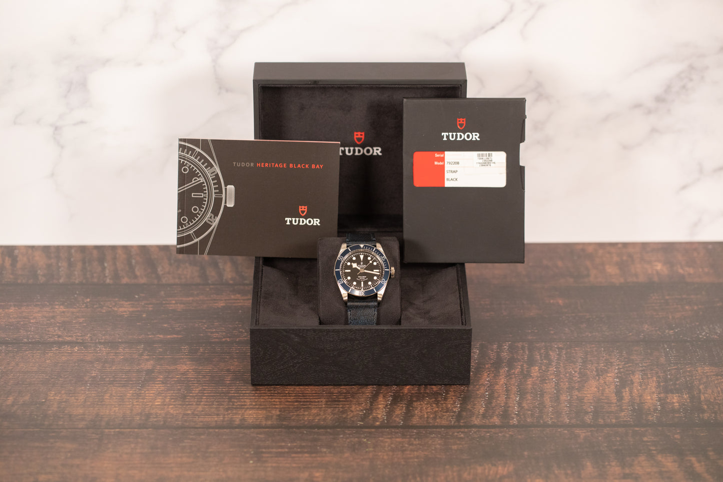 Tudor<br>79220B Black Bay Blue Rose